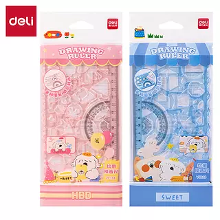 Set Reglas Plantillas De Figuras Delipack