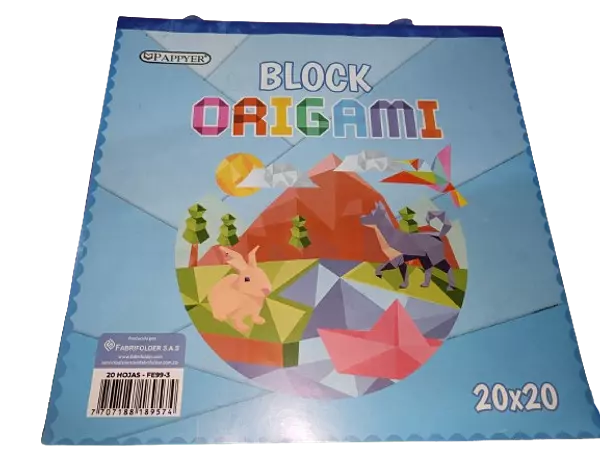 Block Origami 20x20 Fabrifolder