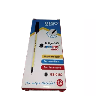 Bolígrafo Tapa 0.7 Gigo Student