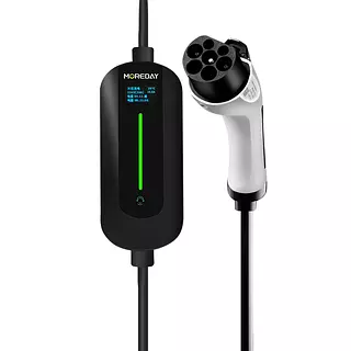 Cargador Ev Gbt Portátil Moreday 7kw 110-240v/32a Ip65