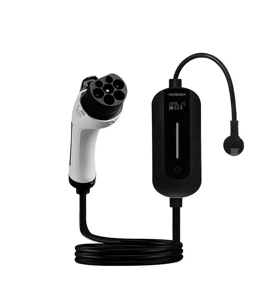 Cargador Ev Gbt Portátil Moreday 7kw 110-240v/32a Ip65