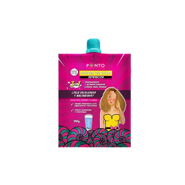 Sachet Tratamiento 3 En 1 Reparación Ponto