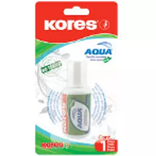 Corrector Brocha Aqua Liquido Ecologico 20ml Kores