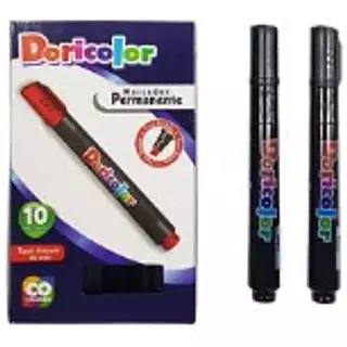 Marcador Permanente Negro Doricolor