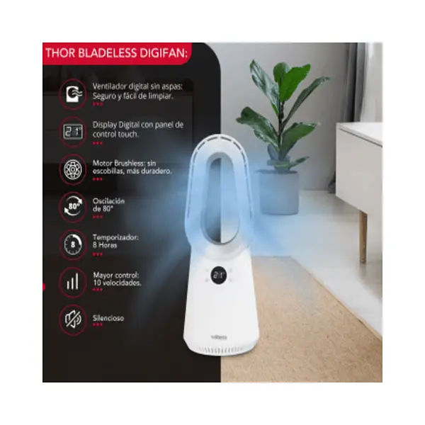 Ventilador Sin Aspas De 20 Pulgadas Skj-Cr061