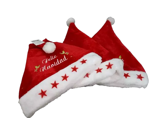 Gorro Navideño Con Luz