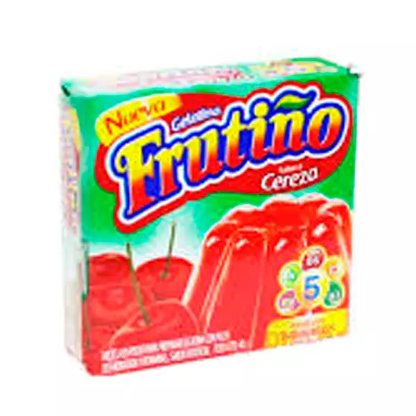 Gelatina Frutiño Cereza