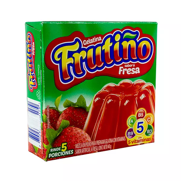 Gelatina Frutiño Fresa