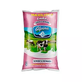 Leche Semidescremada Alpina
