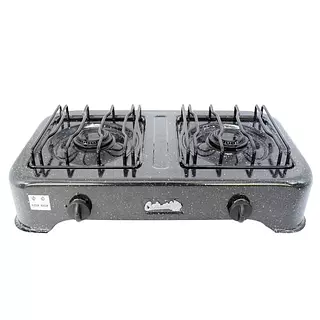 Estufa Sobremesa 2 Puestos Esmaltada Gas Propano Ref. 2028