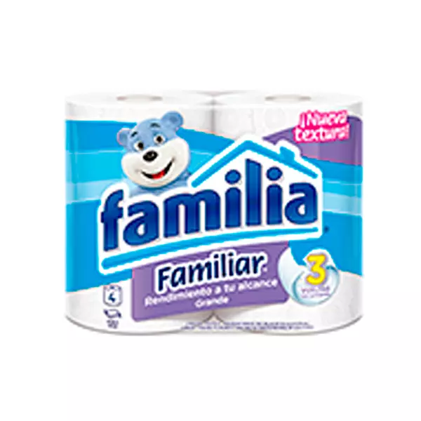 Papel Higiénico Familia Familiar x 4