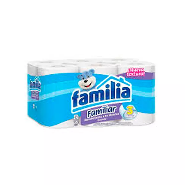 Papel Higiénico Familia Familiar x 12