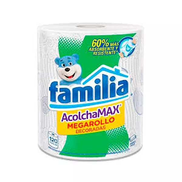 Toalla de Cocina Familia Acolchamax Megarrollo Decorada