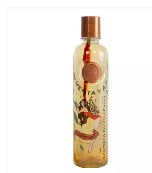 Shampoo Control Caspa Con Menta Y Ají Ritual Botanico