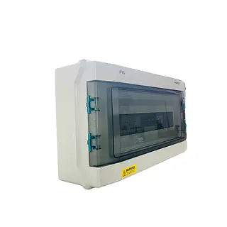 Caja De Distribución De 18 Puestos Para Protecciones Ac/Dc