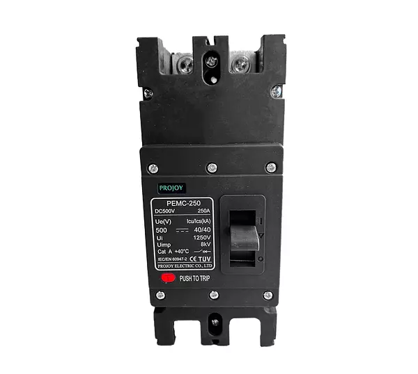 Breaker 125a/140a/160a/200a/250a 500vdc Caja Moldeada