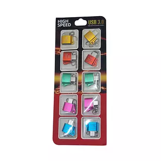 Conversor Tipo C A Usb Hembra 3.0 X 10 Unidades