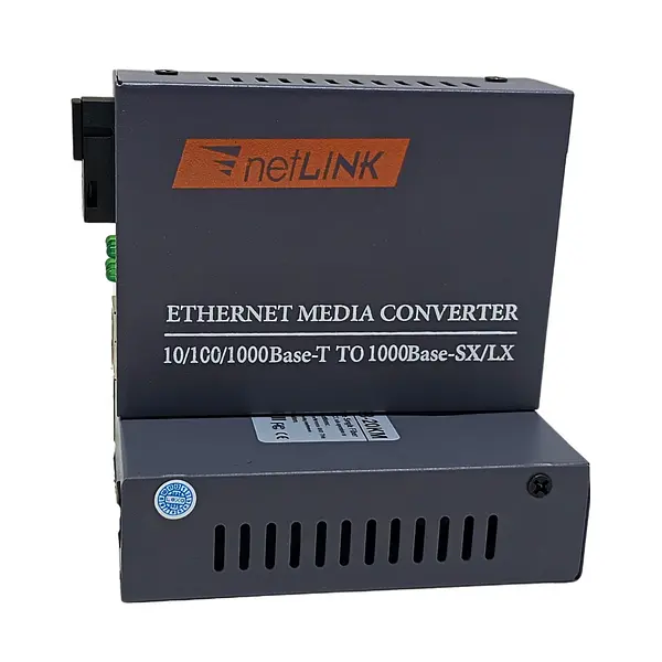 Convertidor De Medios De Fibra Óptica-Mode 10/100/1000m