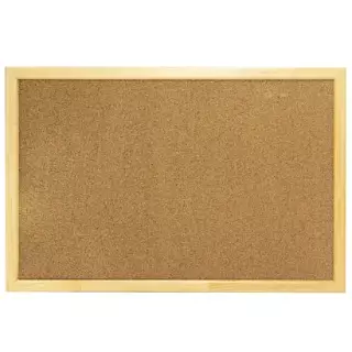 TABLERO CARTELERA CORCHO 40X60 MADERA ARTECMA 2202