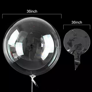 GLOBO BURBUJA TRANSPARENTE 36" BBQ-32