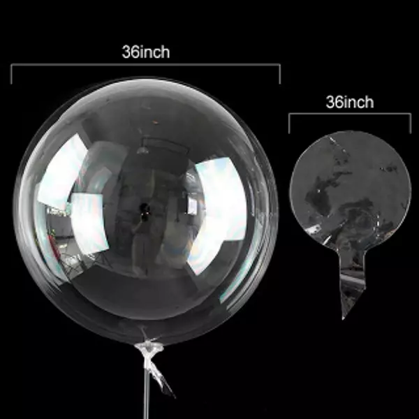 GLOBO BURBUJA TRANSPARENTE 36" BBQ-32