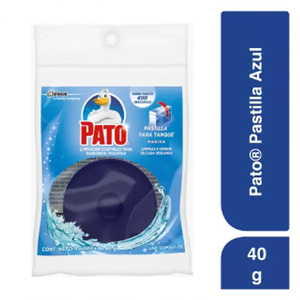 PATO TANQUE PASTILLA 40G
