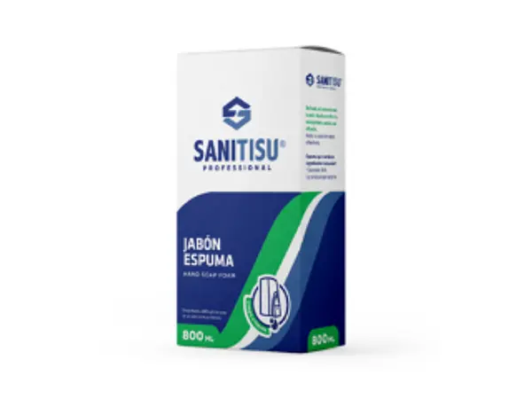 JABON ESPUMA SANITISU SACHET X800ML