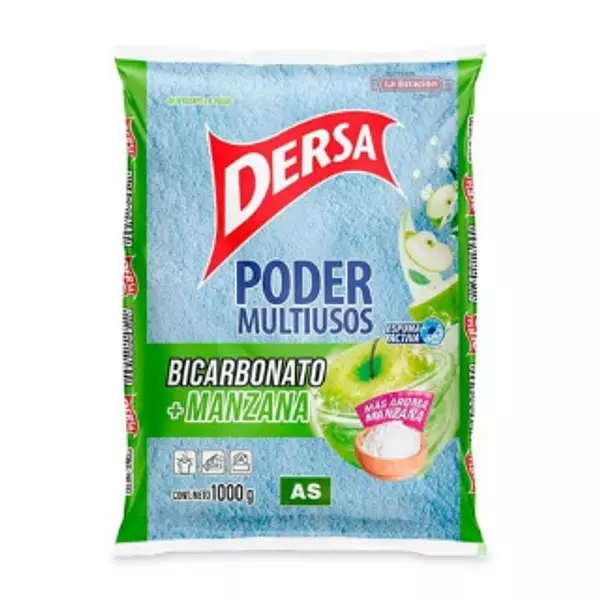 DETERGENTE BICARBONATO MANZANA 1000G DERSA