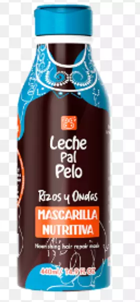 Mascarilla Nutritiva Para Rizos Y Ondas Leche Pal Pelo