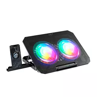 Base Refrigerante Doble Ventilador Con Soporte Celular X33