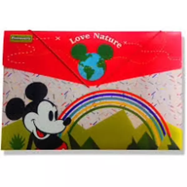 Carpeta Plastica Fuelle Motivos Primavera