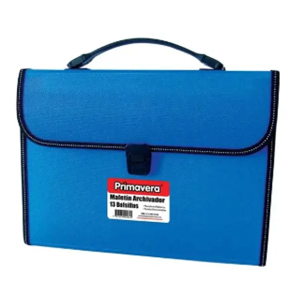 Maletin Plastico Sencillo Unicolor Primavera