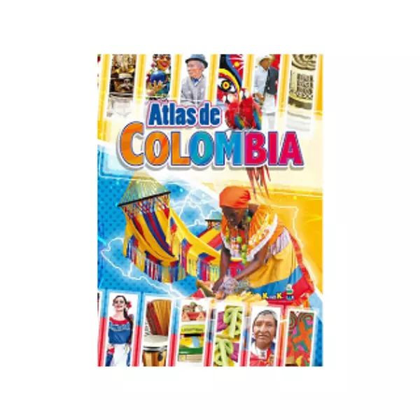 Atlas Colombia 48 Pag King Kolor-Didacticos Kolor/