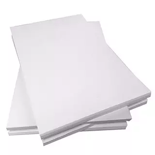 Papel Opalina Blanco 180gr Carta X20-X25 Hojas