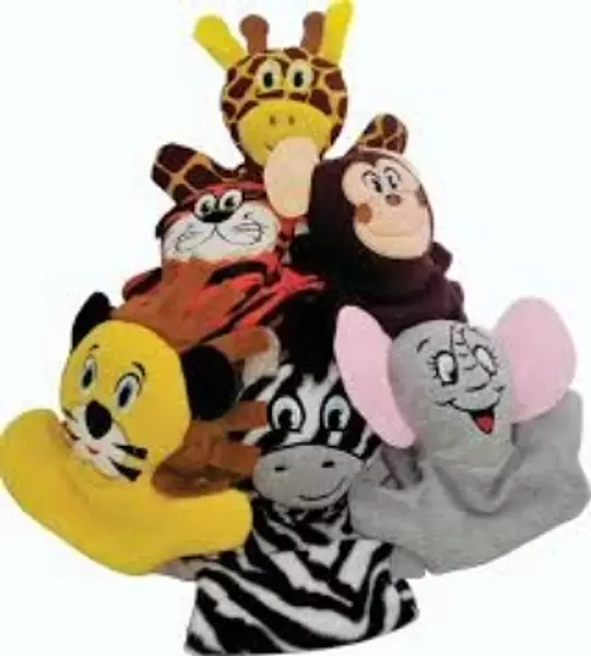 Titere Disan Familia-Animales 27 Cm X 17 Cm