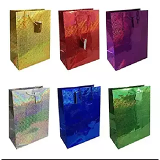 Bolsa Regalo 3d Escarcha Pequeña 18x23