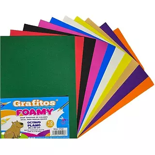Fomi Carta X10 Unidad Surtido
