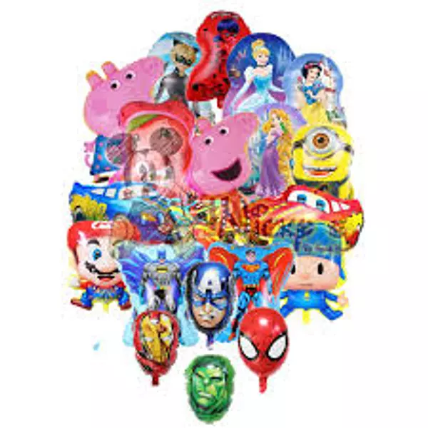 Globo Personajes Mediano