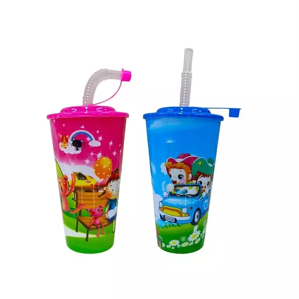 Vaso Estampado C/Pitillo 82-13 82-14 82-15