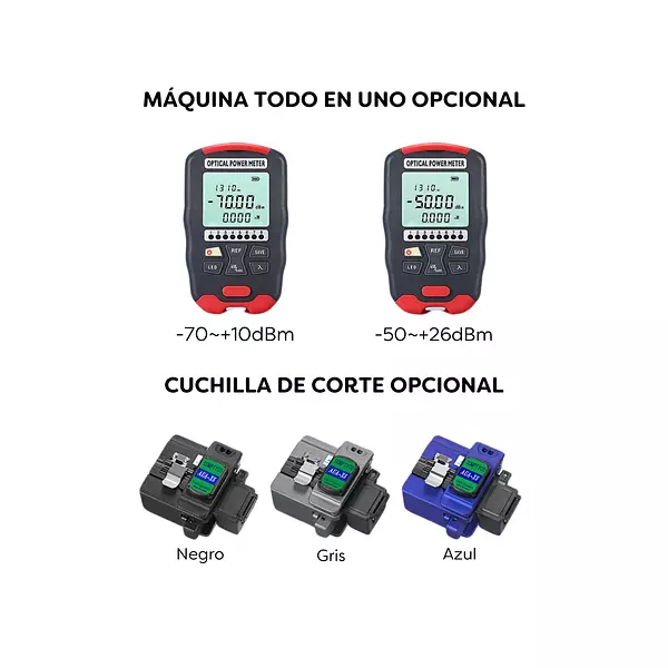 Kit Herramienta Fibra Optica X5