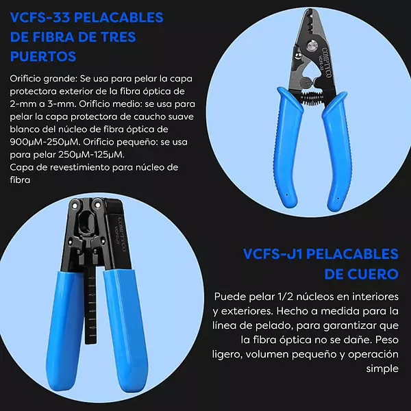 Kit Herramienta Fibra Optica X5