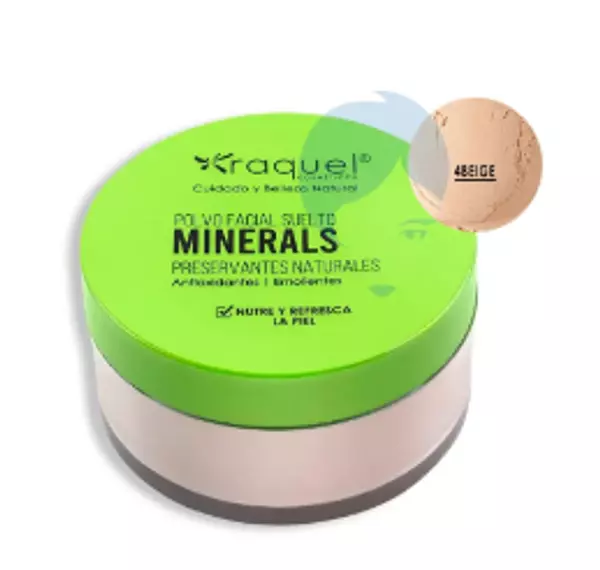 Polvo Suelto Traslúcido 4 Beige Raquel