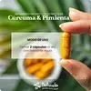 Cápsulas Con Extracto De Cúrcuma Y Pimienta