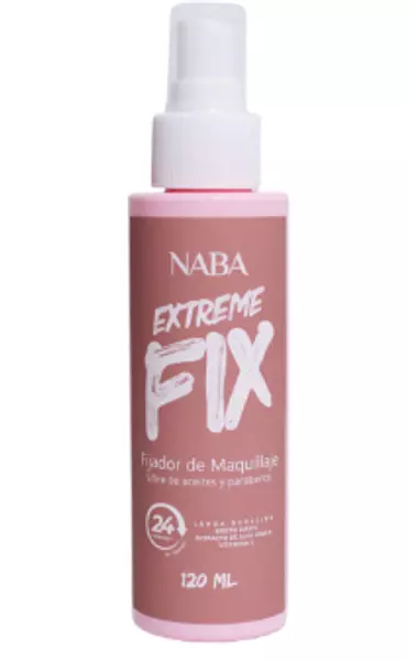 Fijador De Maquillaje Extreme Fix Naba 120ml
