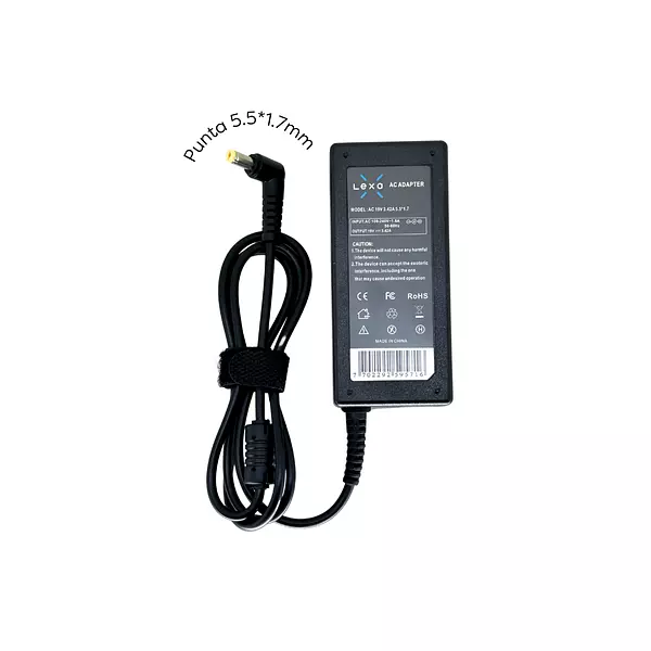Cargador Para Portátil Acer 19v 3,42a Punta 5,5 * 1,7 Mm