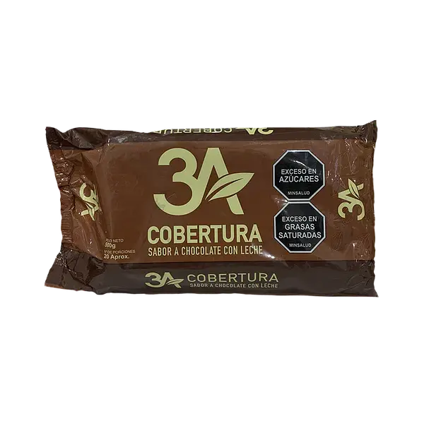 Cobertura Blanca Bloque 3a X500gr