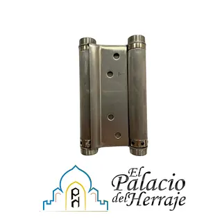 Bisagra Doble Accion Acero Inox Classic