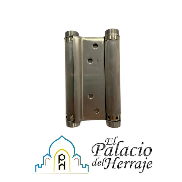 Bisagra Doble Accion Acero Inox Classic