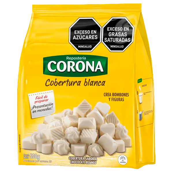 Cobertura Blanca Corona X500gr
