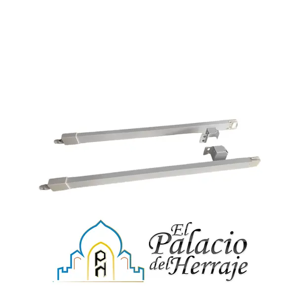 Galeria Barra Cuadrada Blanca 45 Mm Hsc007-45